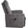 Duo Collection TV-Sessel Webstoff 78 x 113 x 93 cm grau