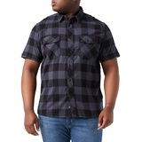 Brandit Textil Brandit Checkshirt schwarz/grau, Größe 6XL