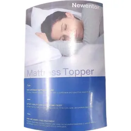 Newentor Matratzen Topper 140 x 200 cm weiß