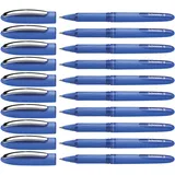 Schneider One Hybrid C Tintenroller mit Flüssigtinte, nicht einziehbar, Strichstärke 3 mm, Blau,