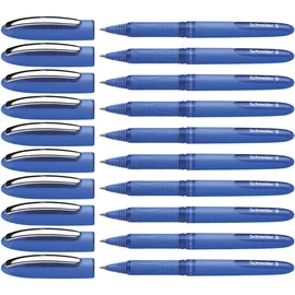 Schneider One Hybrid C Tintenroller mit Flüssigtinte, nicht einziehbar, Strichstärke 3 mm, Blau,