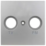 REV Ritter Abdeckrahmen Antennendose platin