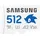 Samsung Sonic the HedgehogTM 512 GB 180 MB/s Lesen, 130 Schreiben, MicroSD mit SD-Adapter, Mehrfarbig