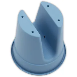 KHW Balkonkasten Flowerclip 27 x 27,5 cm Blau