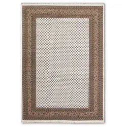 Orientteppich Mir Boteh Plain 250 x 350 cm Wolle Beige