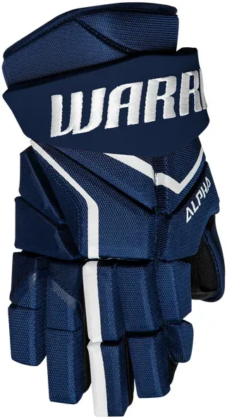 Warrior Alpha LX2 MAX Handschuhe Junior | 10 Zoll Navy