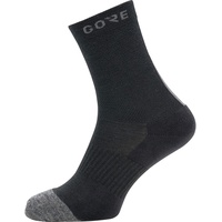 Gore Wear Unisex Thermo Socken mittellang, black/graphite grey, 41-43