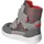 Ricosta UKI Stiefel Grau/Rot 28