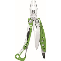 Leatherman Skeletool Multi-Tool, leicht und kompakt, mit 7 wichtigen Werkzeugen, Moosgrün