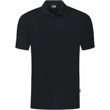 Jako Organic Poloshirt schwarz 164