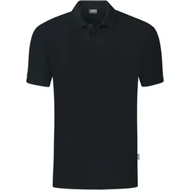 Jako Organic Poloshirt schwarz 164