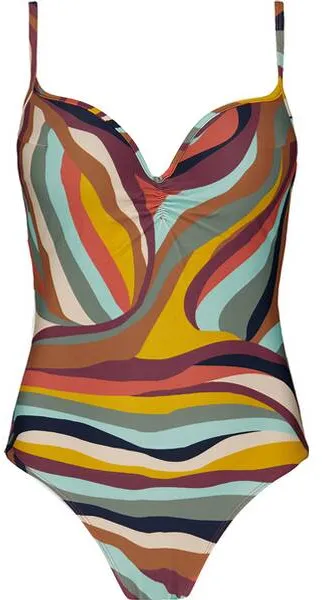 BARTS Damen Badeanzug Varuna Sculpting One Piece, multi, 36