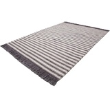 calo-deluxe Teppich »Bature 200«, rechteckig, 10 mm, Wolle und Fransen, Wohnzimmer