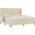 vidaXL Boxspringbett 200 x 200 cm Weiß