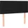 vidaXL Boxspringbett 100 x 200 cm Schwarz