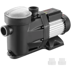 VEVOR Schwimmbadpumpe 1,5 PS, 1100 W, Aufstellpoolpumpe, max. Durchfluss 27800 L/h, Pumpe mit zwei Geschwindigkeiten, 220 V-240 V, 1450/2860 U/min, Pumpe für Aufstellpools, Spas, heiße Quellen, Bewässerungssysteme