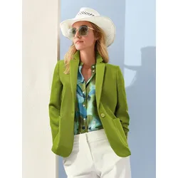 Long-Blazer Fadenmeister Berlin grün, 38
