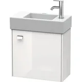 Duravit Waschtischunterschrank wandhängend 48,4 × 44,2 × 23,9 cm, in Weiß Hochglanz