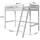 TICAA Hochbett Matthias 90 x 200 cm Kiefer massiv natur