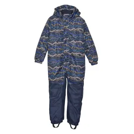Color Kids Schneeoverall COCoverall AOP in Blau | Gr.: 110