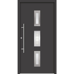 Splendoor Haustür »PULA Prime«, Aluminium, in anthrazit - grau
