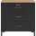 Gami Manchester 81 x 82 x 40 cm Schwarz