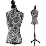 MCW T221, Schaufensterpuppe Torso weiblich, Schaumstoff Barock