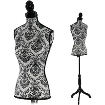MCW T221, Schaufensterpuppe Torso weiblich, Schaumstoff Barock