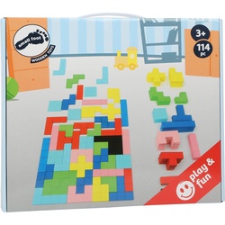small foot Holzpuzzle geometrische Formen (114 Teile)