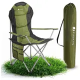 Juskys Campingstuhl Lido Grün
