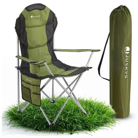 Juskys Campingstuhl Lido Grün