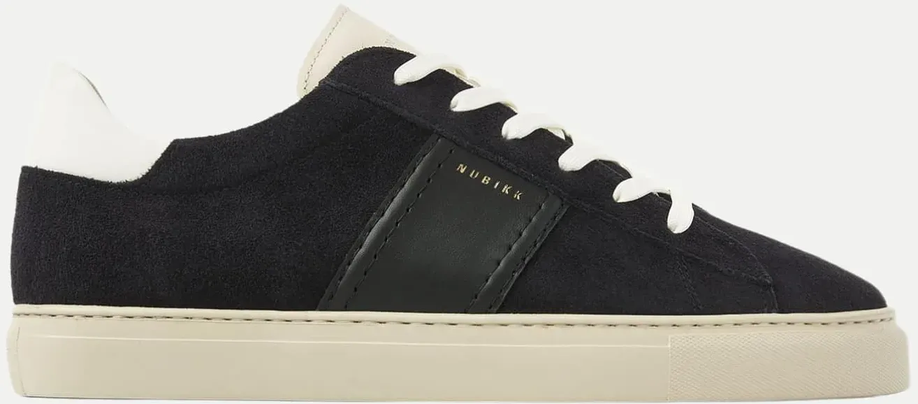 Sneaker Jace Morris in Velours Schwarz 45