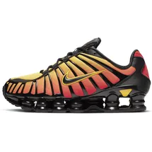 Nike Shox TL Black Amarillo / University Red 44