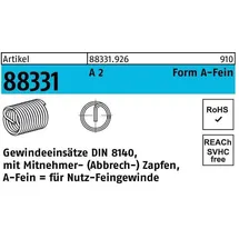 AMECOIL Gewindeeinsatz R 88331 FormA-Fein M10x1,25x10 A 2 25 Stück