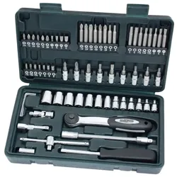 Brüder Mannesmann Werkzeuge GmbH BRÜDER MANNESMANN WERKZEUGE Steckschlüsselsatz M29165 65teilig 4003315711599 Brüder Mannesmann Werkzeuge GmbH