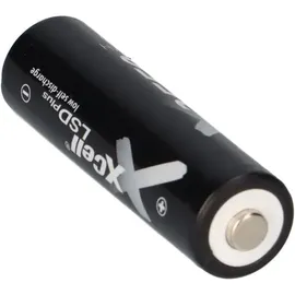 XCell 6x XCell Mignon Akku AA LSD Plus Ni-MH 1,2V 2550 mAh low self-discharge
