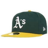 New Era Oakland Athletics MLB AC Performance Green 59Fifty Basecap - 7 5/8-61cm (XL)