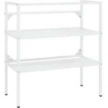 vidaXL Waschtischgestell 79 x 83 x 38 cm Weiß