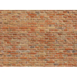 Papermoon Fototapete Brickwall bunt Fototapeten Tapeten Bauen Renovieren