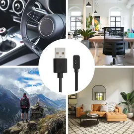 Dpofirs Smart Watch Magnetisches Ladekabel für Xiaomi Redmi 2 Lite/Redmi Watch Ladegerät USB-Ladekabel