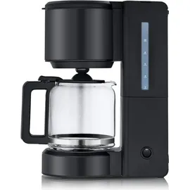 WMF Stelio Kaffeemaschine Glas, Deep Black