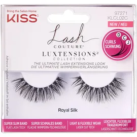 Kiss Lash Couture LuXtensions künstliche Wimpern Royal Silk 1 Paar