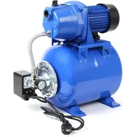 Wiltec Hauswasserwerk 600W 2800l/h Gartenpumpe mit Druckschalter und Manometer