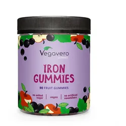 Vegavero Eisen Gummibärchen 90 St