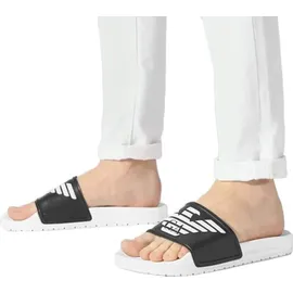 Emporio Armani Strandschuhe-44 weiße Flip-Flops - Schwarz, weiß