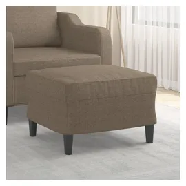 vidaXL Fußhocker Polyester 60 x 50 x 41 cm Taupe