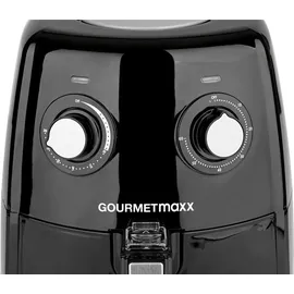 GOURMETmaxx Heißluft-Fritteuse XL schwarz