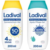 STADA Ladival allergische Haut Gel LSF 50 und Apres