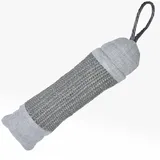 nanook shop Katzen Kratzsack Klettersack grau 40 cm - Schwarz