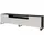 altdecor Zeno Lowboard 200 cm Schwarz/Weiß Holz